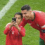 Fan taking selfie with CR7